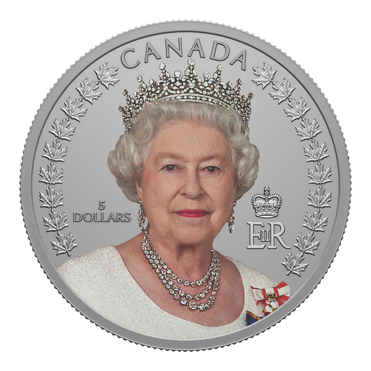2022 Canada $5 A Portrait of Queen Elizabeth II Fine Silver (No Tax)