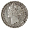 1858 Coinage Canada 20-cents F-VF (F15) $