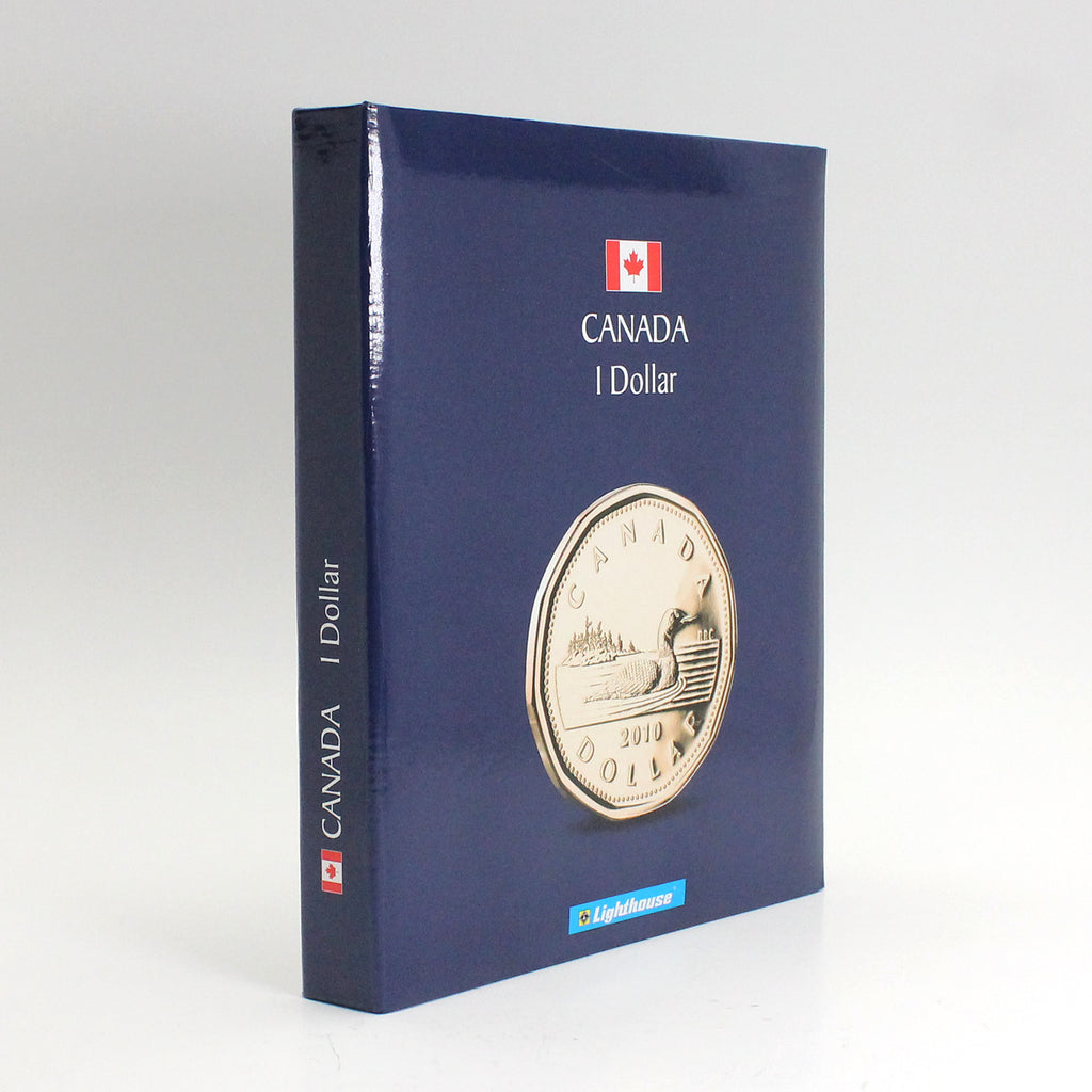 1968 to 1987 Canada $1 collection in Kaskade Collector Album (23 coins)