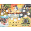 1999 Canada 13-Hole Empty Millennium Board with plastic sleeve