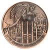 Gargoyle Ultra High Relief 5oz. .999 Fine Copper