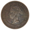 1882H Obv. 1 Single Serif Ns Canada 1-cent VF-EF (VF30)