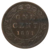 1891 SDLL Obv. 3 Canada 1-cent Extra Fine (EF40) $
