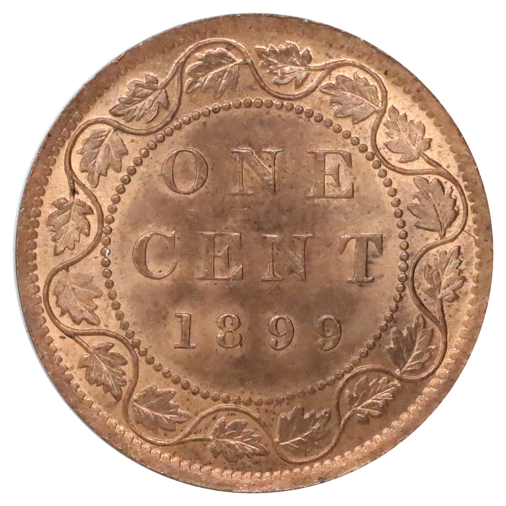 1899 Canada 1-cent Choice Brilliant Uncirculated (MS64) $