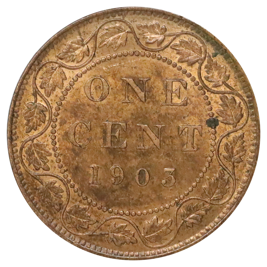 1905 Canada 1-cent Brilliant Uncirculated (MS63) $