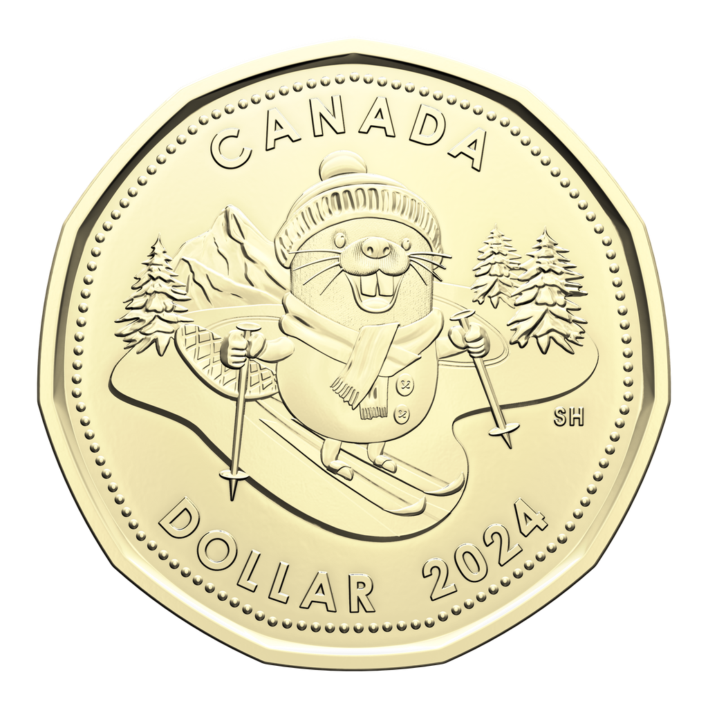 2024 Holiday Canada Loon Dollar Brilliant Uncirculated (MS63)