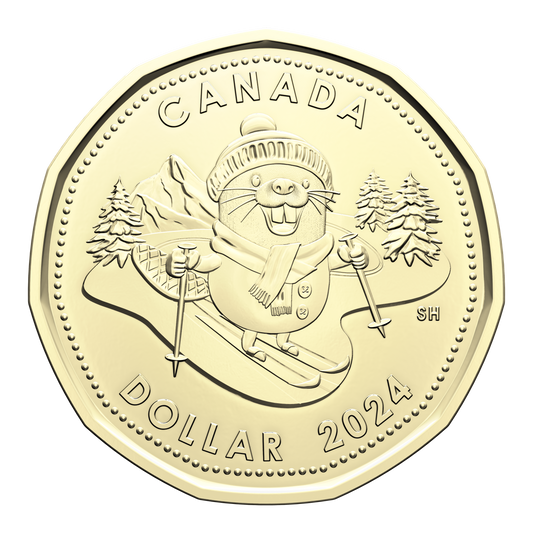 2024 Holiday Canada Loon Dollar Brilliant Uncirculated (MS63)