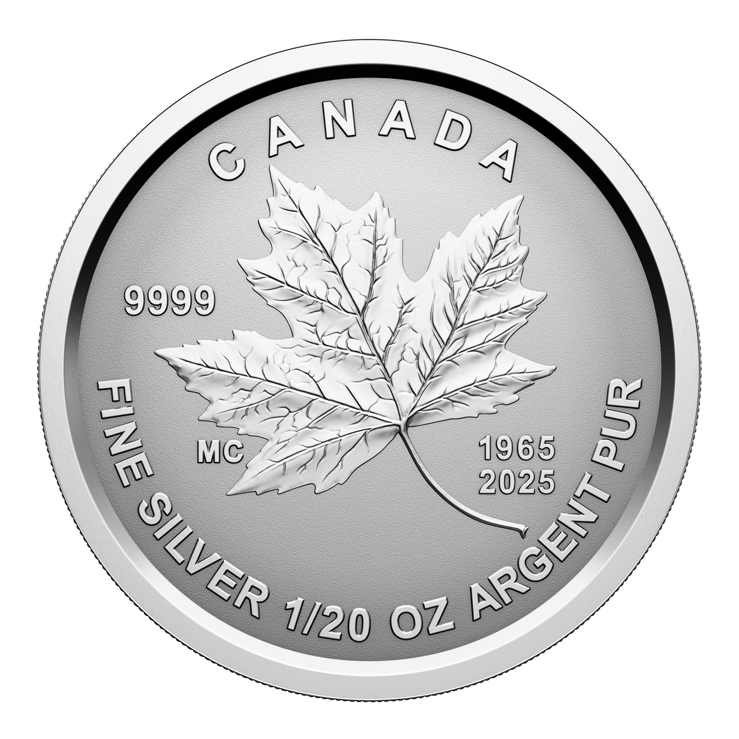 2025 60th Anniversary of the Canadian Flag Fine Silver Fractional Set (No Tax)