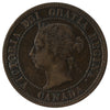 1892 Obv. 3 Canada 1-cent Very Fine (VF-20)
