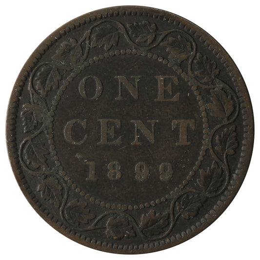 1899 Canada 1-cent Fine (F12)