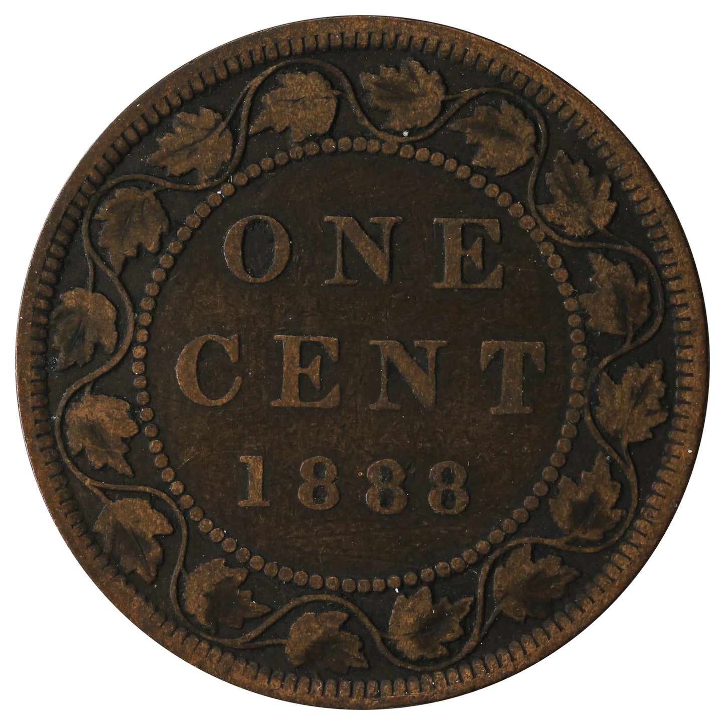 1888 Canada 1-cent VG-F (VG-10)