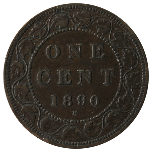 1890H Canada 1-cent Very Fine (VF20)