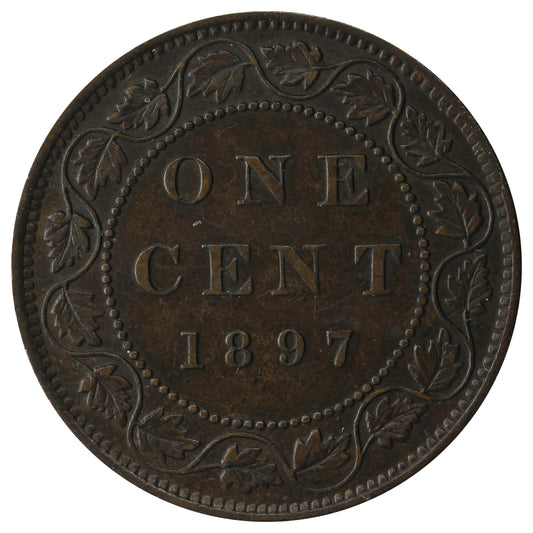 1897 Canada 1-cent Extra Fine (EF40)