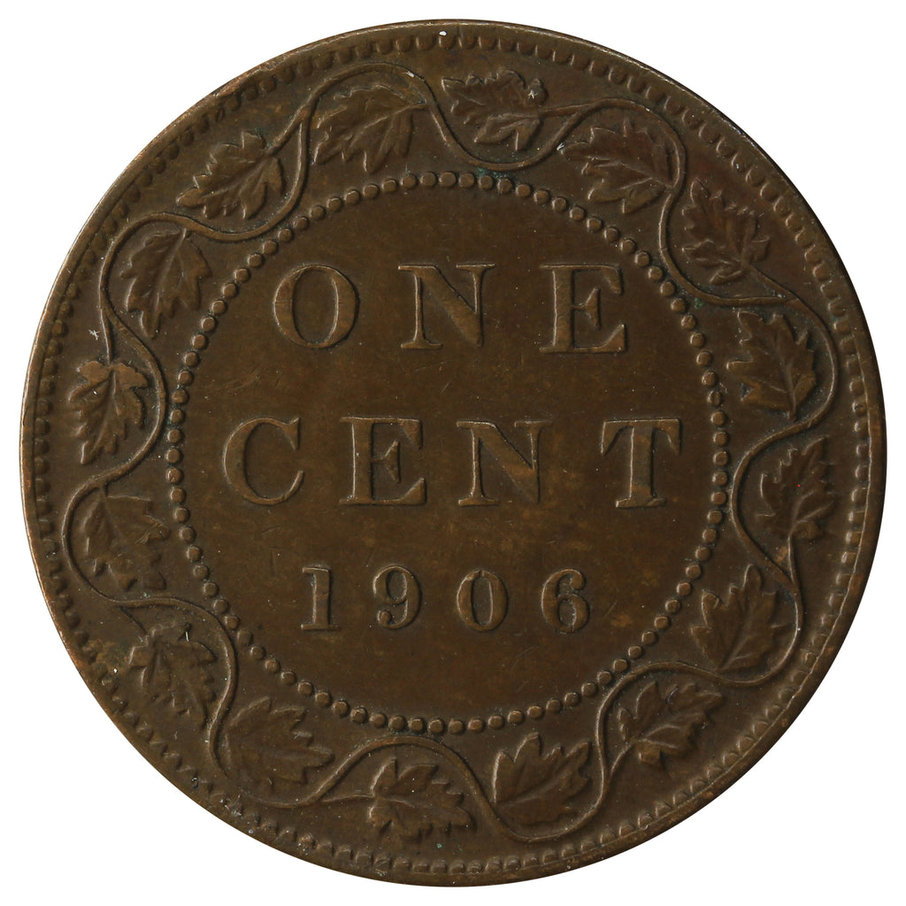 1906 Canada 1-cent Very Fine (VF-20)