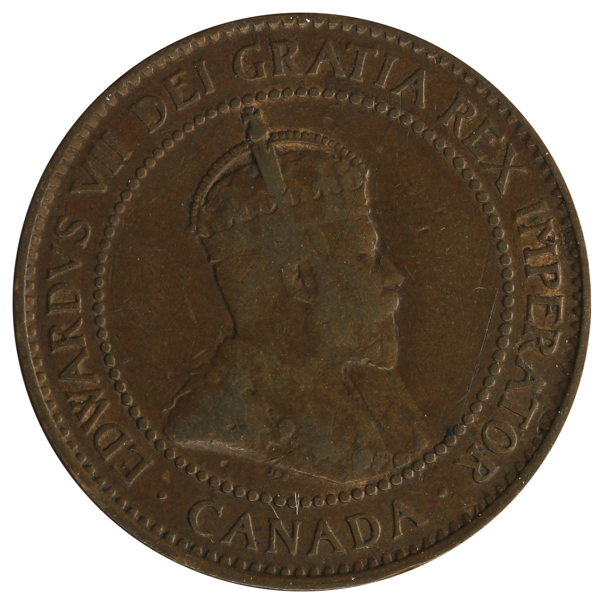 1906 Canada 1-cent VG-F (VG10)