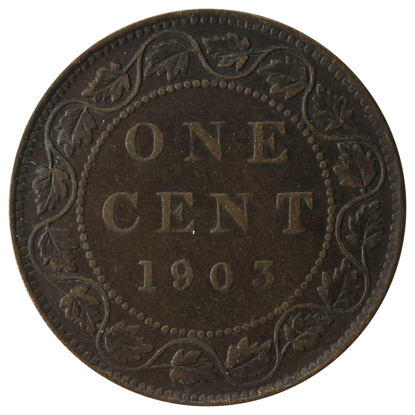 1903 Canada 1-cent Very Fine (VF-20)