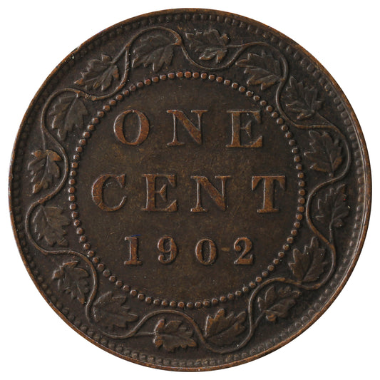 1902 Canada 1-cent Extra Fine (EF-40)