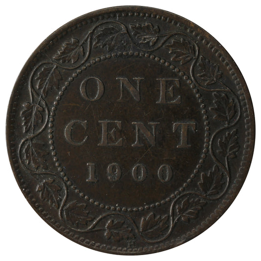 1900H Canada 1-cent VF-EF (VF30)