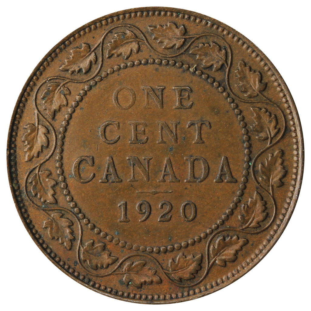 1920 Large Canada 1-cent Extra Fine (EF-40)