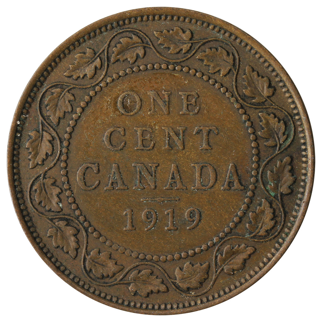 1919 Canada 1-cent Very Fine (VF-20)