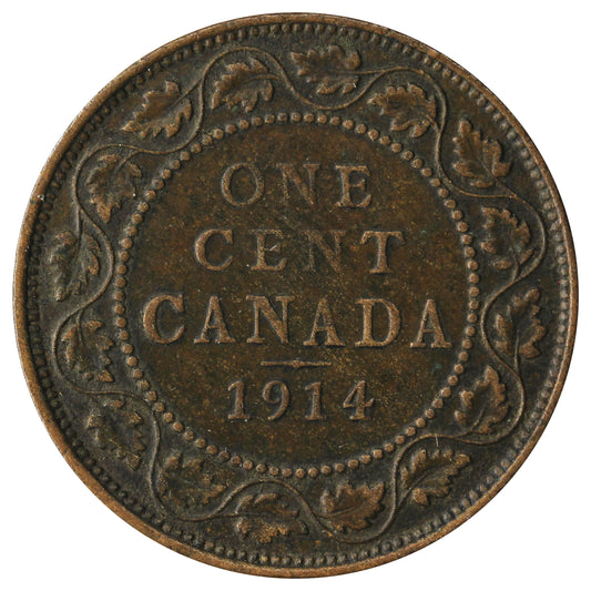 1914 Canada 1-cent Very Fine (VF20)