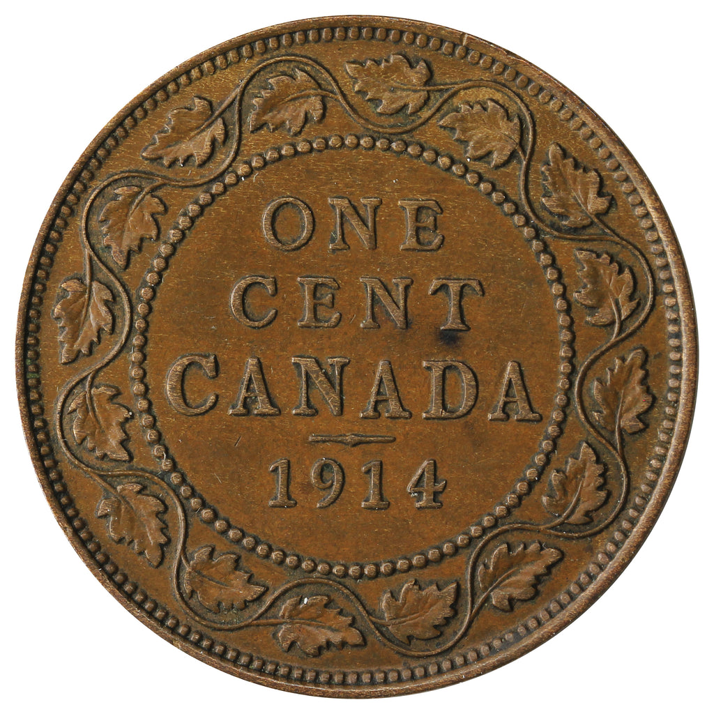 1914 Canada 1-cent Extra Fine (EF-40)