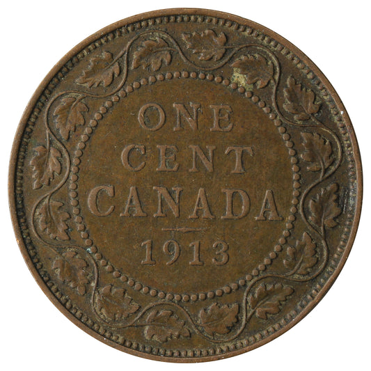 1913 Canada 1-cent Very Fine (VF20)