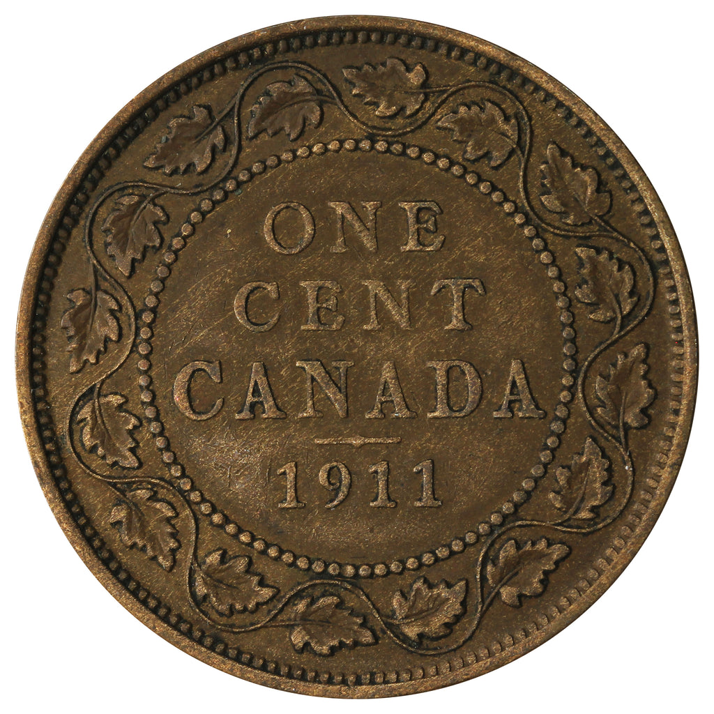 1911 Canada 1-cent Very Fine (VF-20)