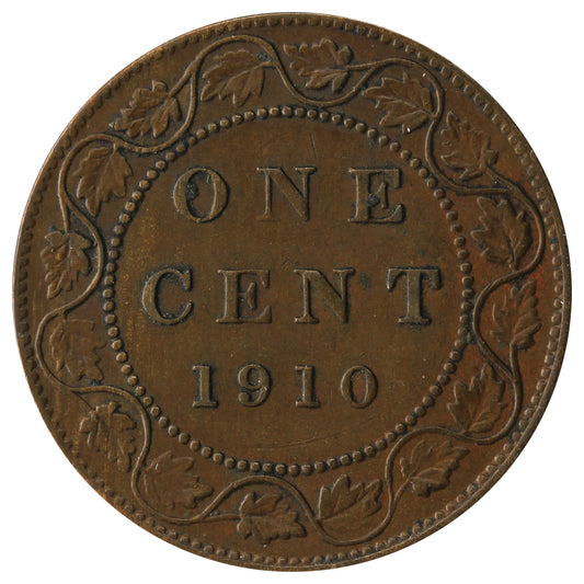 1910 Canada 1-cent Very Fine (VF20)
