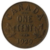 1929 Canada 1-cent VF-EF (VF-30)