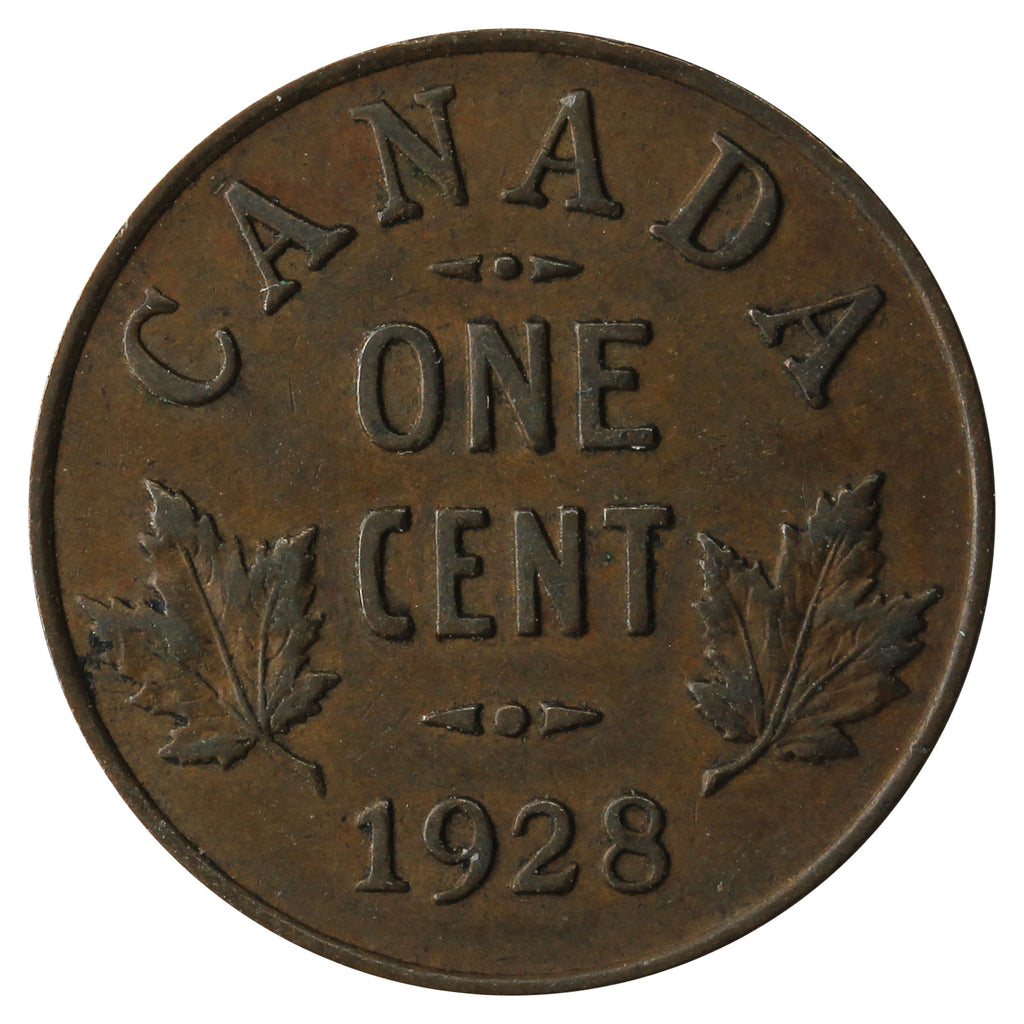 1928 Canada 1-cent VF-EF (VF-30)