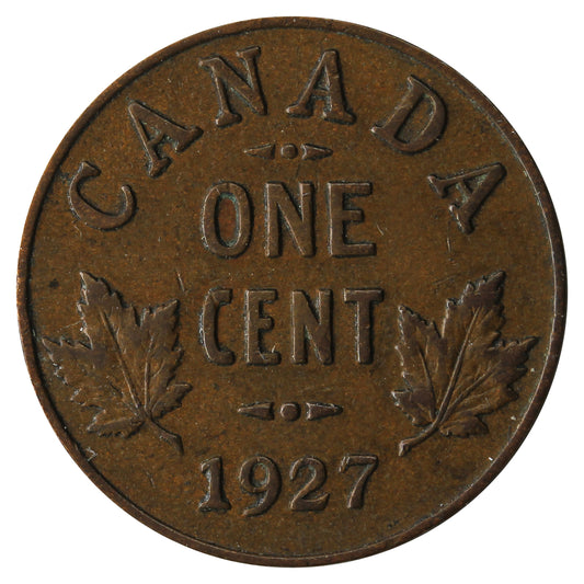 1927 Canada 1-cent Very Fine (VF-20)