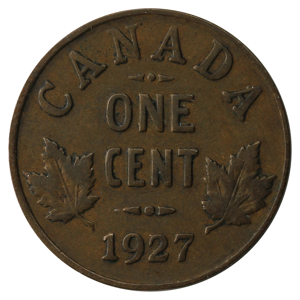 1927 Canada 1-cent Fine (F-12)