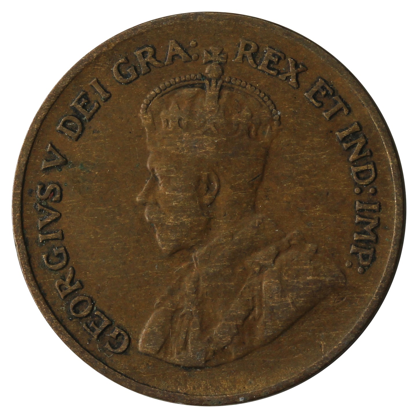 1927 Canada 1-cent F-VF (F-15)