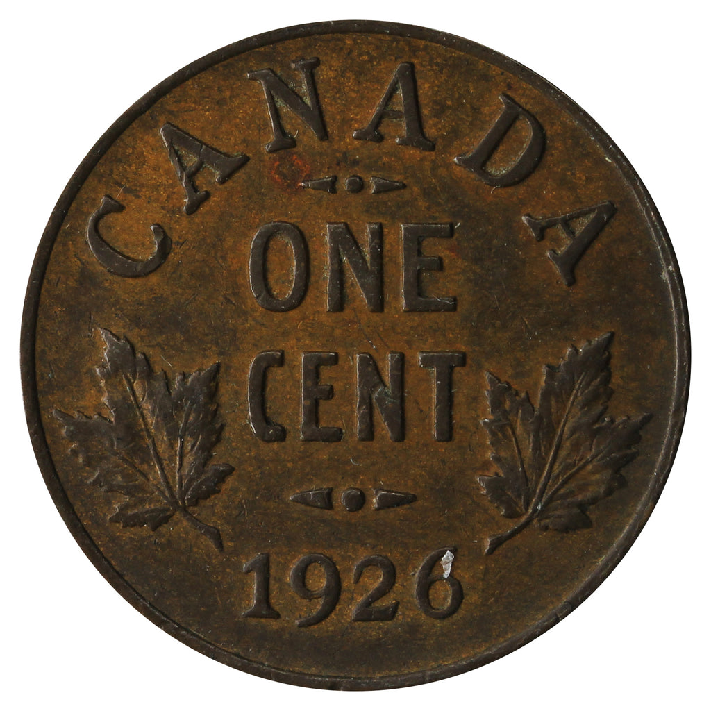 1926 Canada 1-cent VF-EF (VF-30)