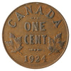 1924 Canada 1-cent Fine (F-12)