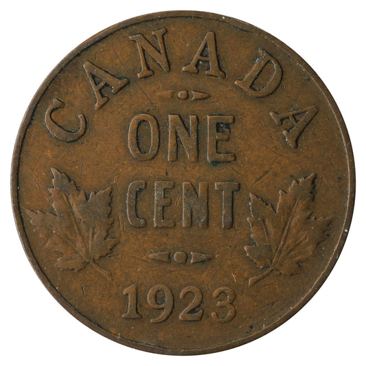 1923 Canada 1-cent VG-F (VG10)