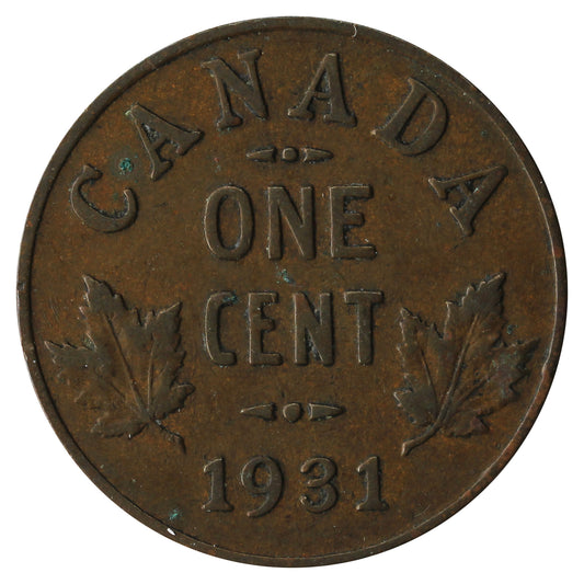 1931 Canada 1-cent VG-F (VG-10)