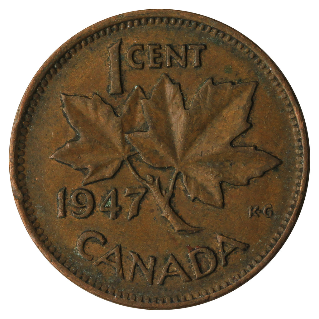 1947 Canada 1-cent Circulated