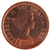1959 Hanging 9 Canada 1-cent ICCS Certified MS64 Red