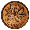 1965 Var. 1 SB P5 Canada 1-cent Brilliant Uncirculated (MS63)