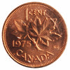 1975 Canada 1-cent ICCS Certified MS-65 Red