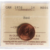 1976 Canada 1-cent ICCS Certified MS-66 Red