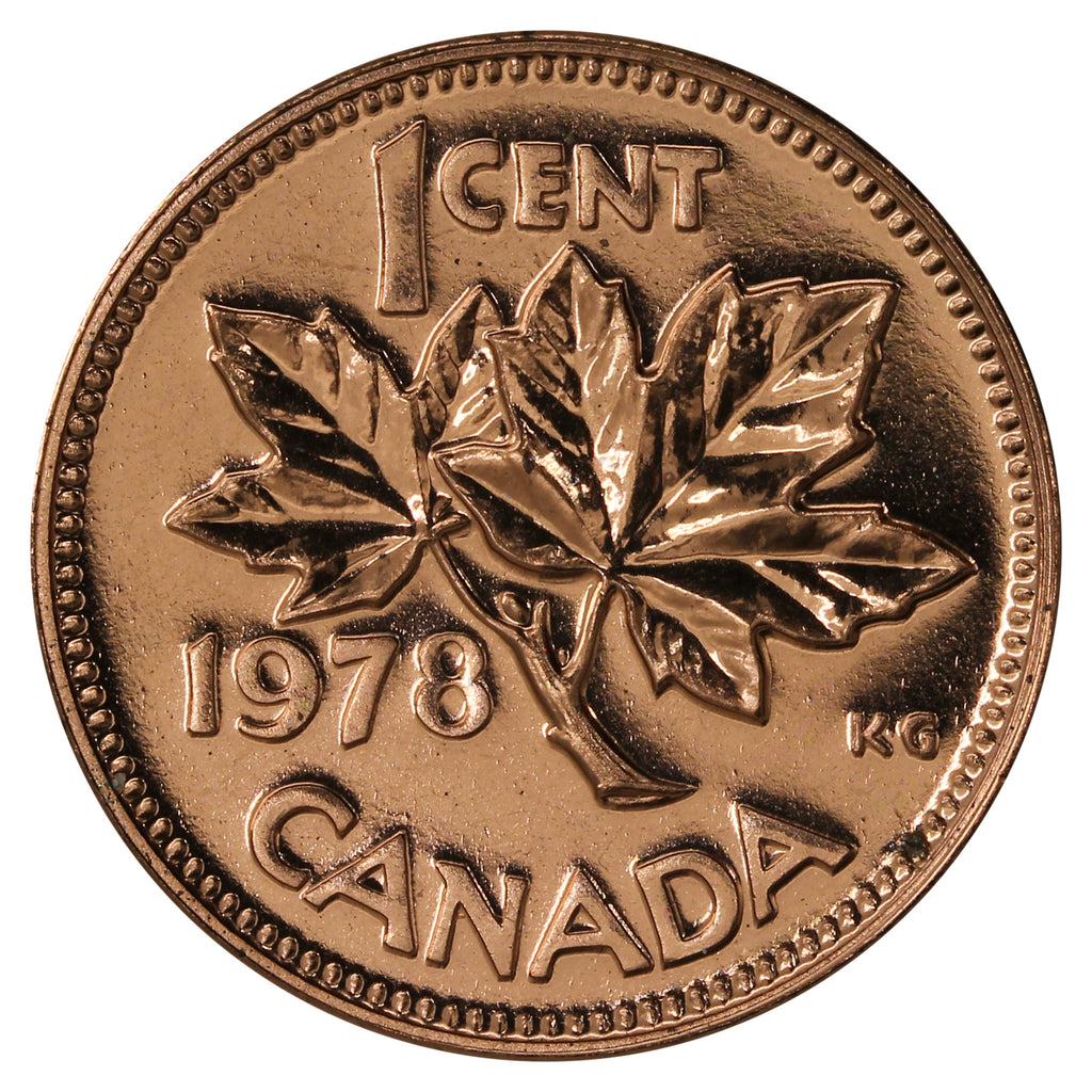 1978 Canada 1-cent Proof Like