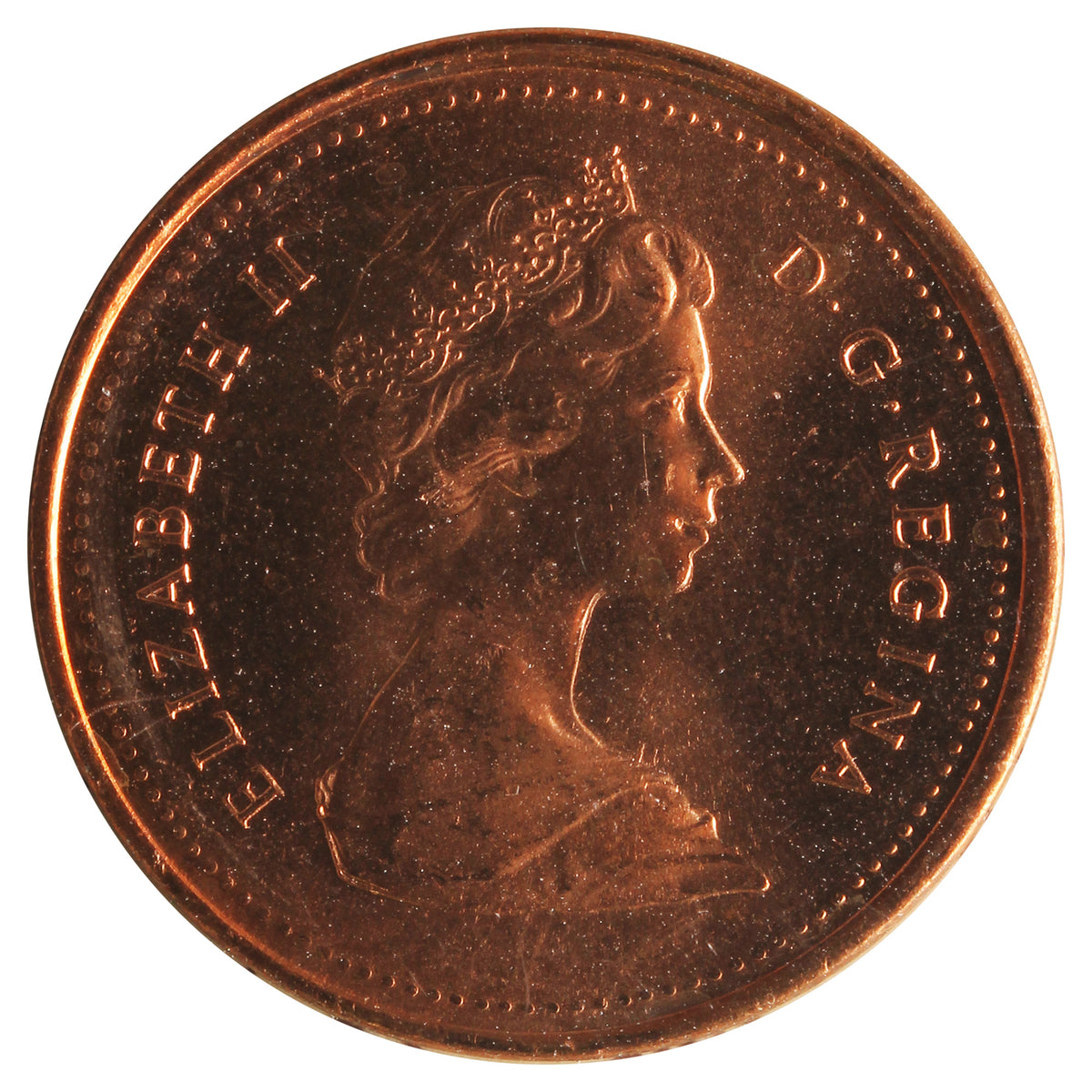 1979 Double 9 Canada 1-cent ICCS Certified MS66 Red