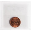 1985 Pointed 5 Canada 1-cent ICCS Certified MS63 Red