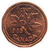 1985 Pointed 5 Canada 1-cent ICCS Certified MS63 Red