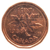 1988 Canada 1-cent ICCS Certified MS66 Red