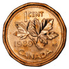 1989 Canada 1-cent Brilliant Uncirculated (MS63)