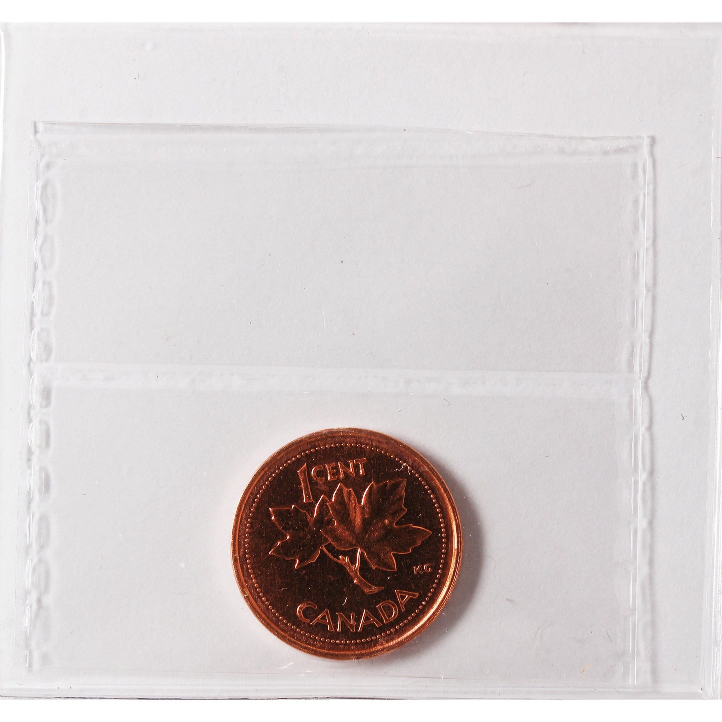 2002 Canada 1-cent ICCS Certified MS-66 Red
